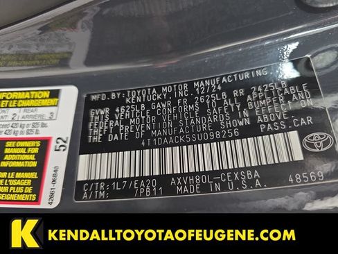 Used 2025 Toyota Camry SE FWD image 10