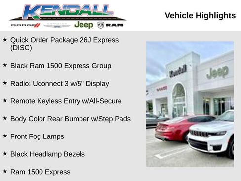 Used 2018 RAM 1500 Express w/ Black Ram 1500 Express Group RWD image 2