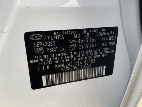 New 2026 Hyundai Sonata Blue image 12