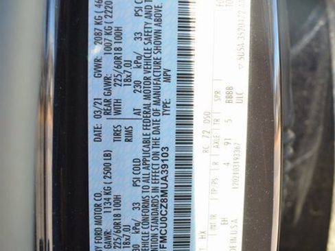 Used 2021 Ford Escape SEL image 47