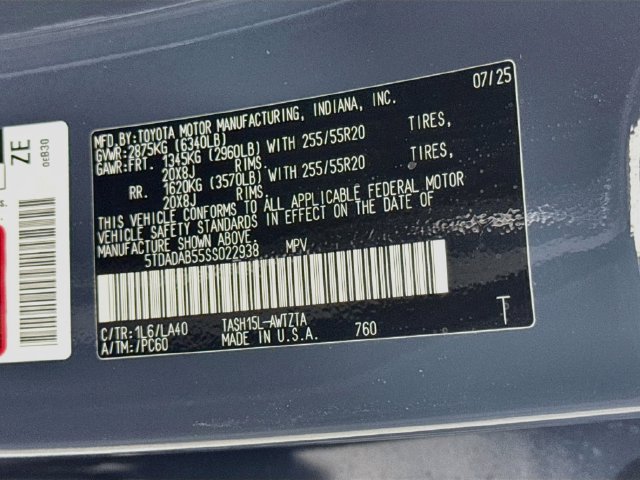Certified 2025 Toyota Grand Highlander AWD Hybrid image 35