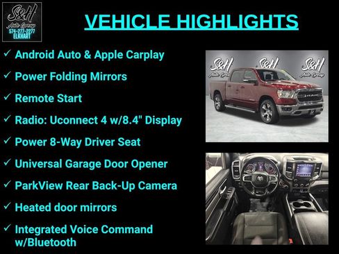 Used 2021 RAM 1500 Big Horn AWD/4WD image 3