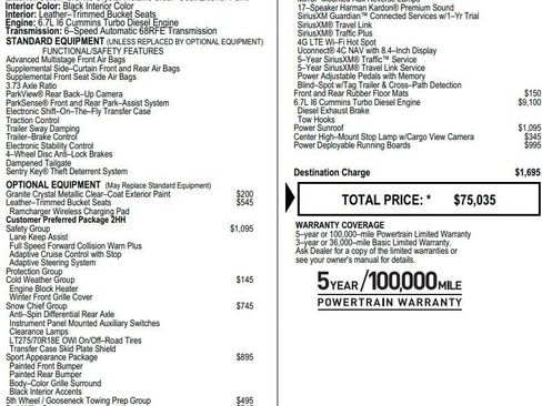 Used 2020 RAM 2500 Laramie AWD/4WD image 2