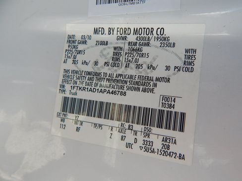 Used 2010 Ford Ranger 2WD Regular Cab image 27
