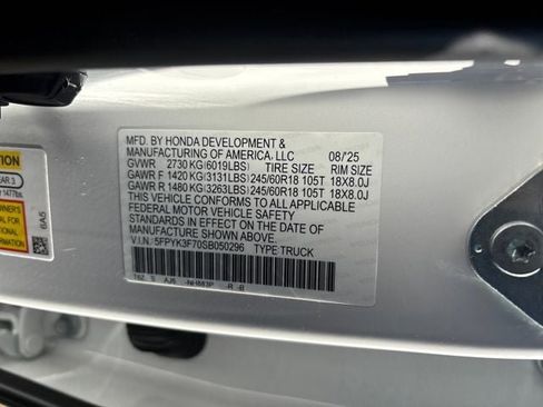 New 2025 Honda Ridgeline TrailSport+ image 32