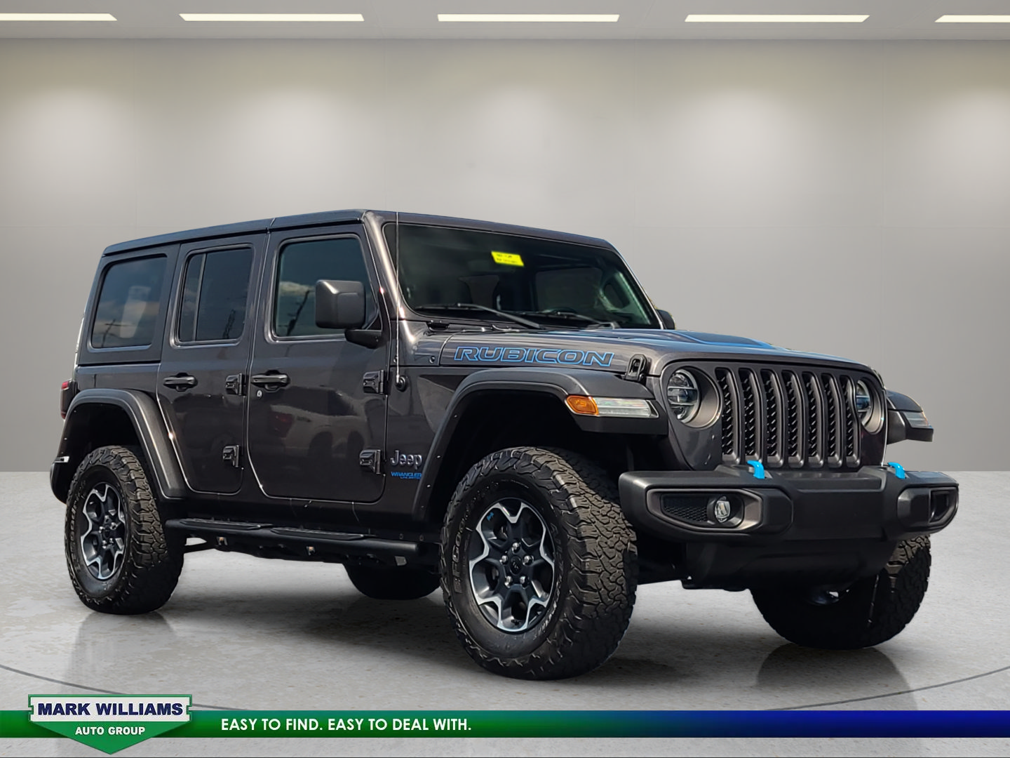 Used 2022 Jeep Wrangler Unlimited Rubicon 4xe AWD/4WD image 1