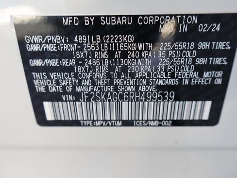 Used 2024 Subaru Forester Sport image 43