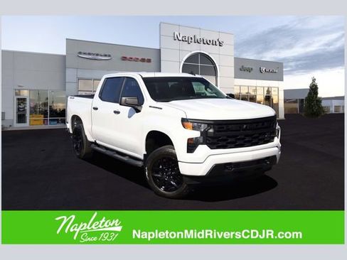 Used 2023 Chevrolet Silverado 1500 Custom w/ LPO, Dark Essentials Package image 1