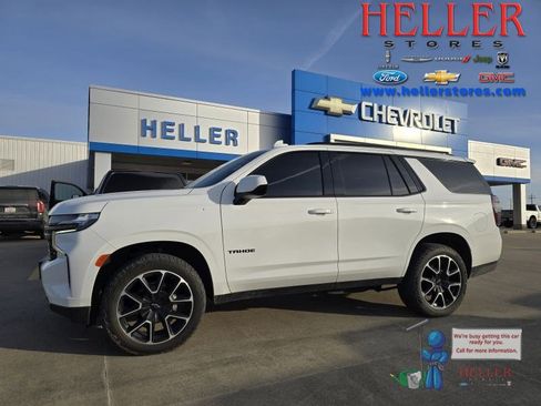 Used 2021 Chevrolet Tahoe RST w/ Rear Media and Nav Package image 1