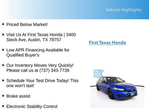 Used 2023 Honda Civic Sport image 10