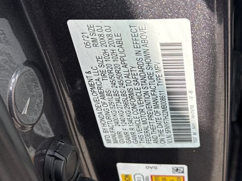 Used 2021 Honda Passport Sport image 30