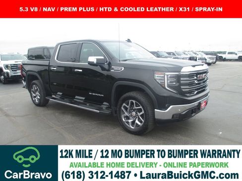 Used 2025 GMC Sierra 1500 SLT w/ SLT Premium Plus Package AWD/4WD image 1