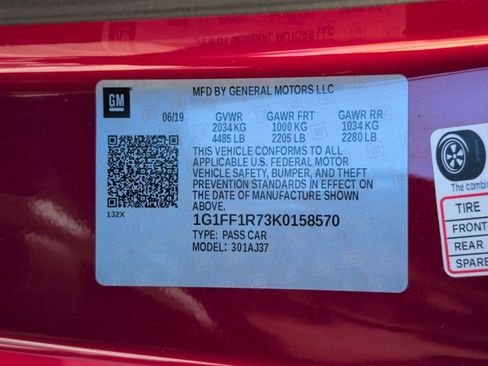 Used 2019 Chevrolet Camaro SS image 24