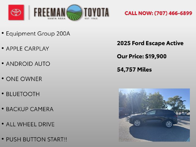 Used 2025 Ford Escape Active AWD/4WD image 5