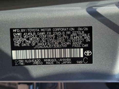 New 2026 Toyota Prius Limited FWD image 25