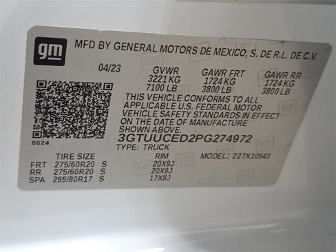 Used 2023 GMC Sierra 1500 Elevation image 35