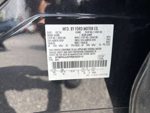 Used 2024 Ford Edge SEL AWD/4WD image 36
