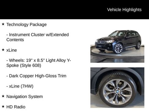 Used 2015 BMW X3 xDrive35i AWD/4WD image 19