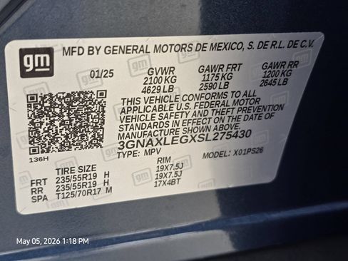 Used 2025 Chevrolet Equinox RS FWD image 33