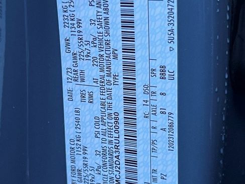 Certified 2024 Lincoln Corsair Reserve w/ Equipment Group 201A image 28