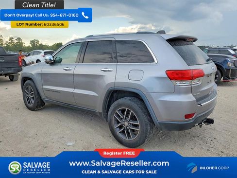Used 2018 Jeep Grand Cherokee Limited AWD/4WD image 3
