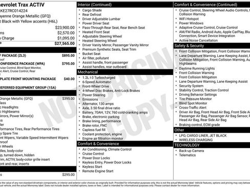 Certified 2024 Chevrolet Trax ACTIV w/ Sunroof Package FWD image 43