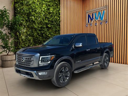 Used 2021 Nissan Titan Platinum Reserve w/ Moonroof Package AWD/4WD image 3