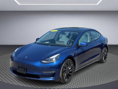 Used 2021 Tesla Model 3 Performance AWD/4WD image 3