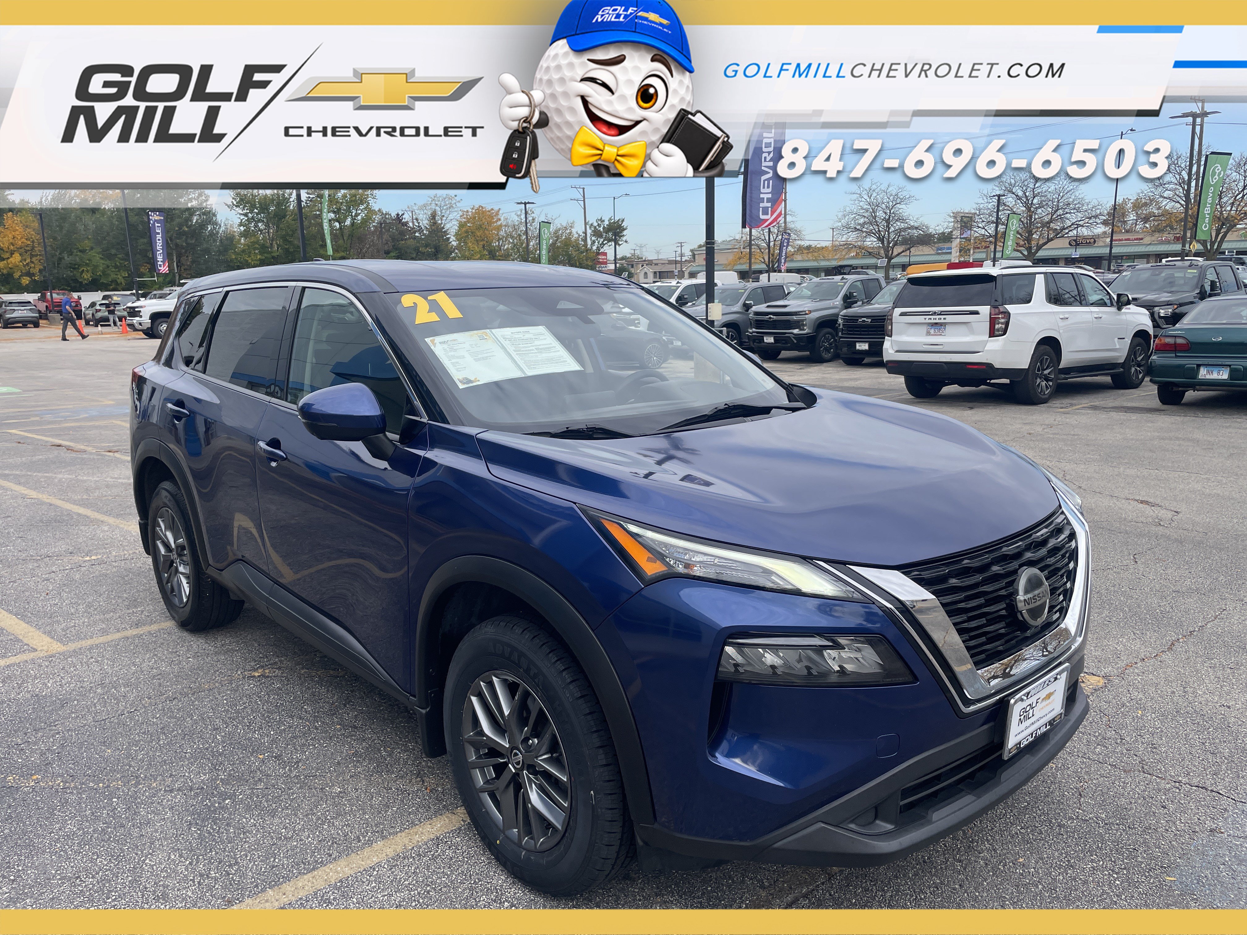Used 2021 Nissan Rogue SV AWD/4WD image 3