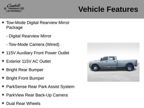Used 2022 RAM 3500 Tradesman w/ Chrome Appearance Group AWD/4WD image 10