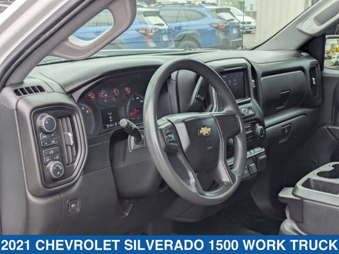 Used 2021 Chevrolet Silverado 1500 W/T w/ WT Fleet Convenience Package AWD/4WD image 15