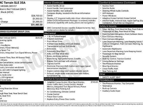 Used 2024 GMC Terrain SLE FWD image 6