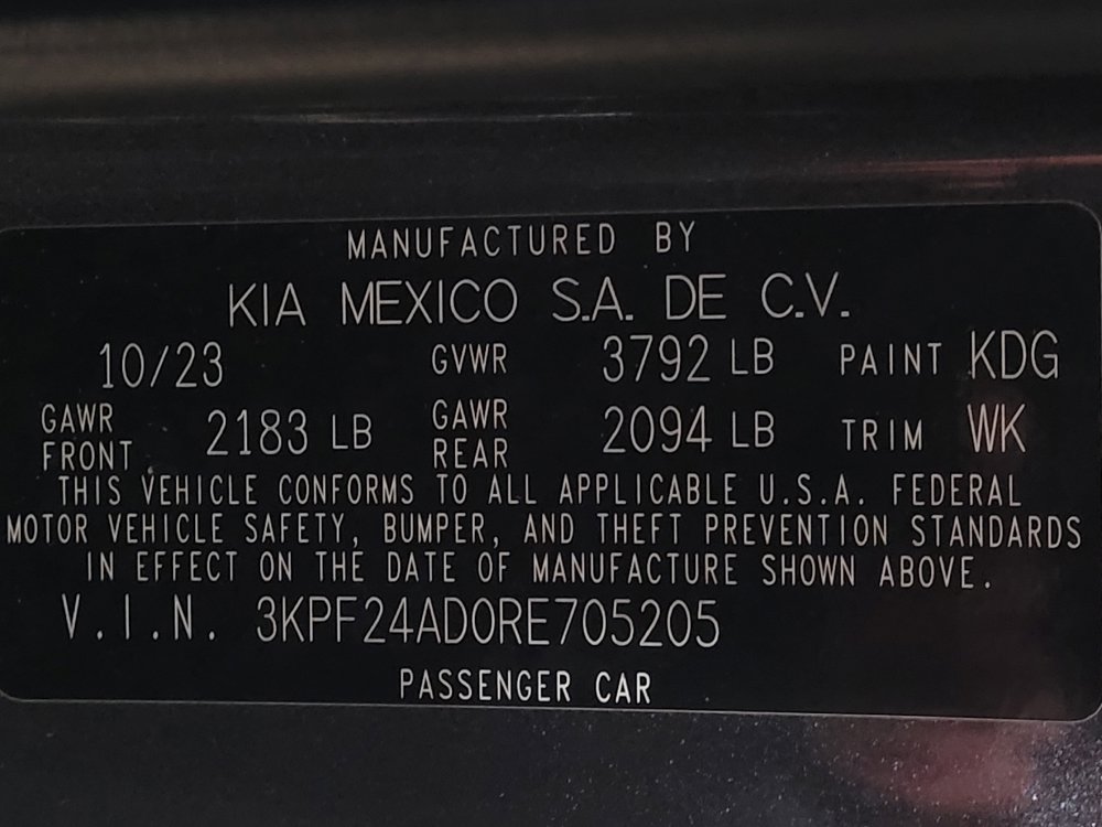 Used 2024 Kia Forte LXS w/ LXS Technology Package FWD image 33