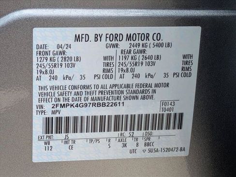 Used 2024 Ford Edge SE w/ Black Appearance Package AWD/4WD image 24