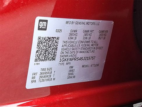 New 2025 GMC Acadia AT4 image 10