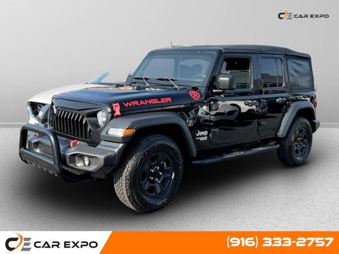 Used 2018 Jeep Wrangler Unlimited Sport image 1