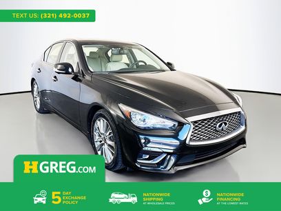 Used 2022 INFINITI Q50 Luxe w/ Cargo Package