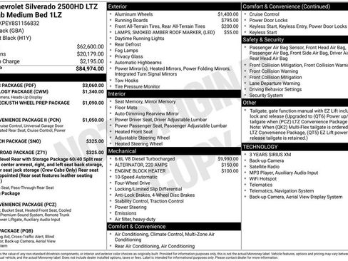 Used 2025 Chevrolet Silverado 2500 LTZ w/ LTZ Plus Package AWD/4WD image 30