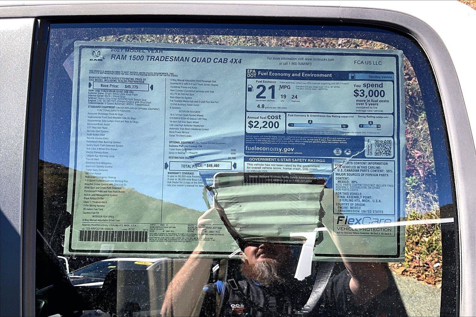 New 2027 RAM 1500 Tradesman AWD/4WD image 14
