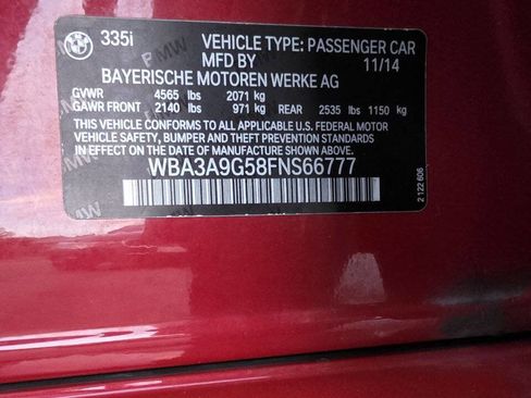 Used 2015 BMW 335i Sedan image 22