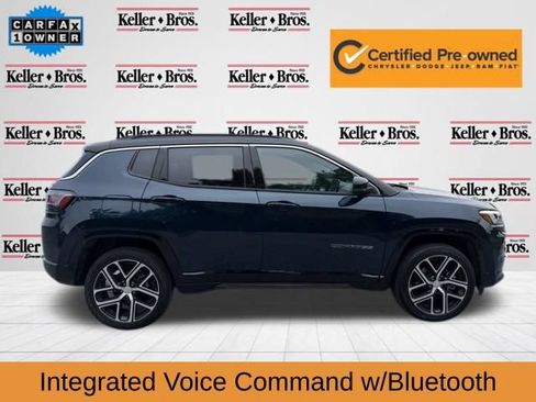 Certified 2024 Jeep Compass Limited w/ Elite Group AWD/4WD image 8