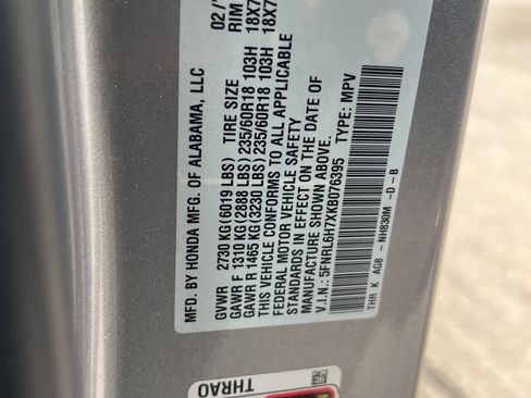 Used 2019 Honda Odyssey EX-L image 18