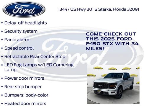 New 2025 Ford F150 STX w/ Equipment Group 200A image 30