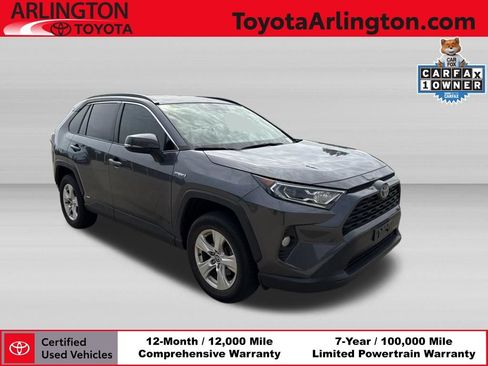Used 2021 Toyota RAV4 XLE AWD/4WD image 1
