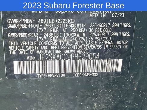 Used 2023 Subaru Forester AWD/4WD image 23