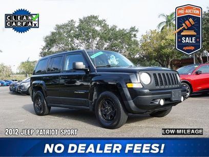 Used 2012 Jeep Patriot Sport w/ PWR Value Group