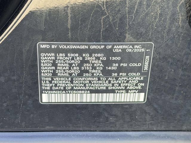 Used 2026 Volkswagen Atlas SE AWD/4WD image 25