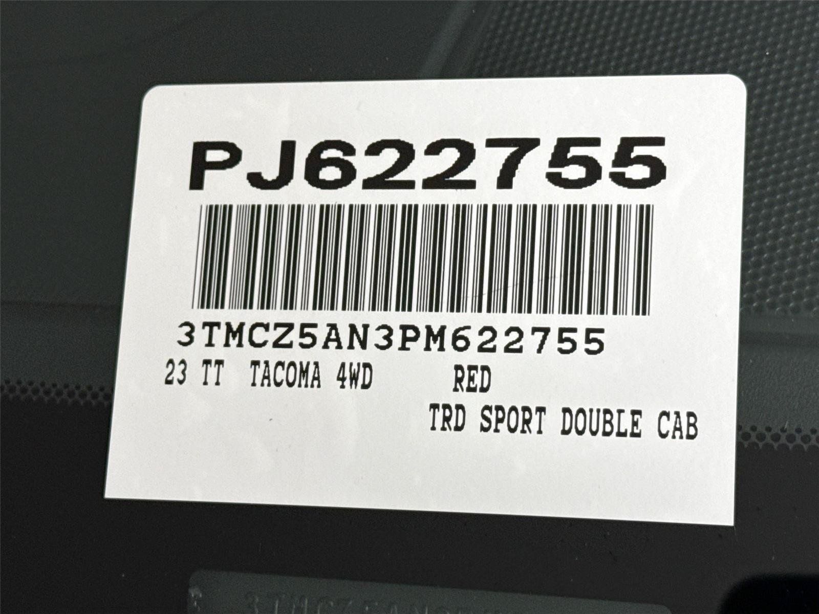 Used 2023 Toyota Tacoma TRD Sport w/ Technology Package AWD/4WD image 40