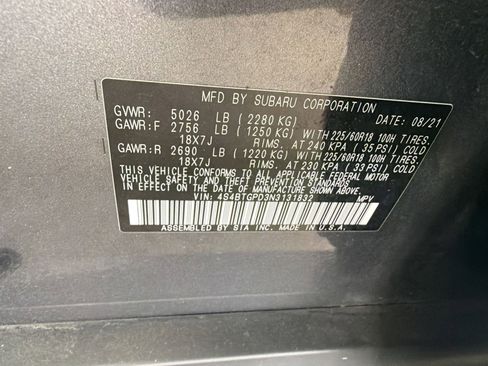 Used 2022 Subaru Outback Touring XT w/ Popular Package #2 image 12