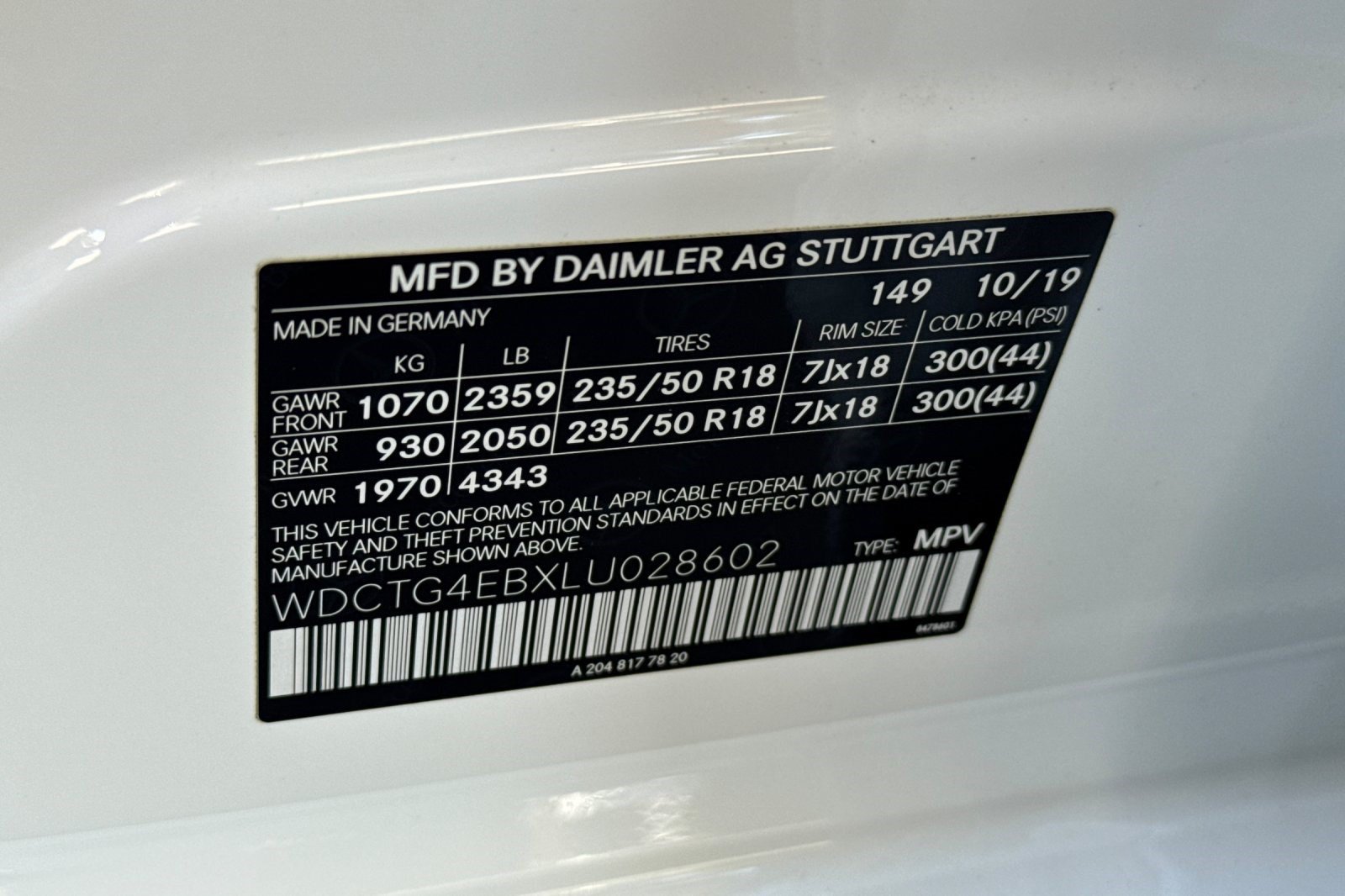 Certified 2020 Mercedes-Benz GLA 250 image 30
